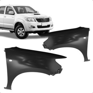 PARALAMA HILUX 12/15 SEM FURO MOLDURA COM FURO PISCA IMPORTADO