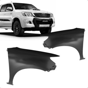 PARALAMA HILUX 12/15 SEM FURO MOLDURA SEM FURO PISCA IMPORTADO