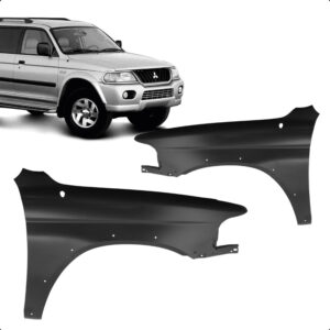 PARALAMA PAJERO SPORT 00/04 COM FURO MOLDURA IMPORTADO