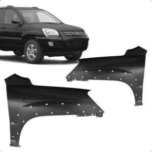 PARALAMA SPORTAGE 05/10 COM FURO MOLDURA IMPORTADO
