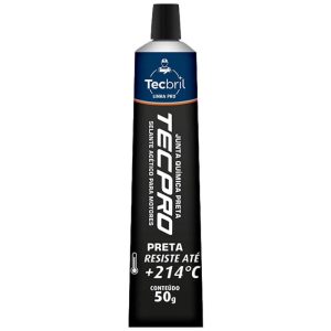 COLA SILICONE VEDACAO FAROL PRETO 50 G