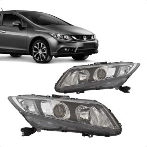 FAROL CIVIC 12/16 ELETRICO COM MOTOR IMPORTADO