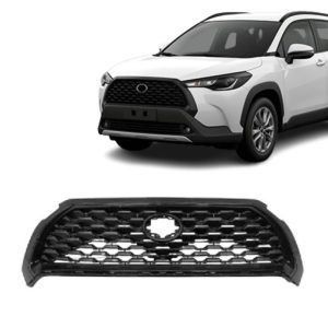 GRADE RADIADOR COROLLA CROSS 21/24 MOLDURA PRETA FRISO PRETO IMPORTADA