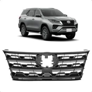 GRADE RADIADOR HILUX SW4 21/25 BLACK PIANO IMPORTADA