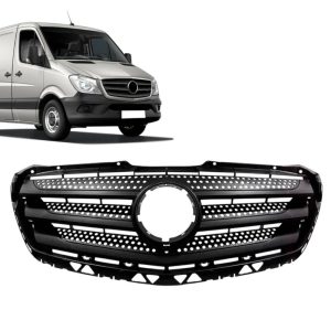 GRADE RADIADOR SPRINTER 17/19 SEM MOLDURA PRETA IMPORTADA
