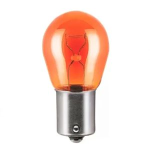 PAR LAMPADA HALOGENA 1 POLO PY21W AMBAR IMPORTADA