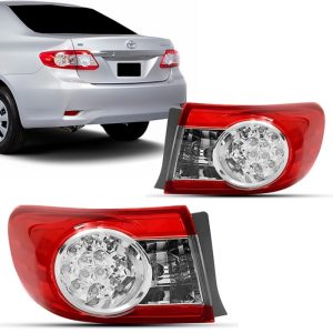 LANTERNA TRASEIRA CANTO COROLLA 12/13 COM LED IMPORTADA