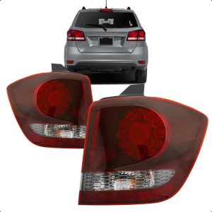 LANTERNA TRASEIRA CANTO JOURNEY 12/18 FUME COM LED IMPORTADA
