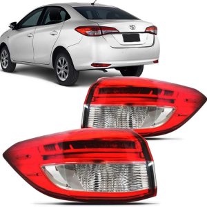 LANTERNA TRASEIRA CANTO YARIS SEDAN 18/25 SEM LED IMPORTADA