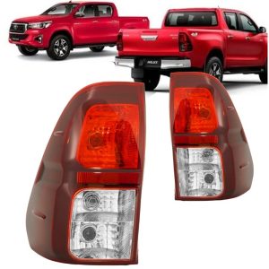 LANTERNA TRASEIRA PICK-UP HILUX 16/25 FUME MODELO KOITO IMPORTADA