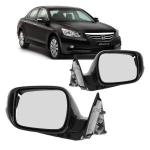 RETROVISOR EXTERNO ACCORD 08/11 COM PISCA RETRATIL IMPORTADO