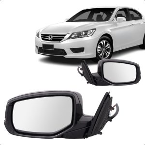 RETROVISOR EXTERNO ACCORD 13/14 ELETRICO COM PISCA RETRATIL IMPORTADO