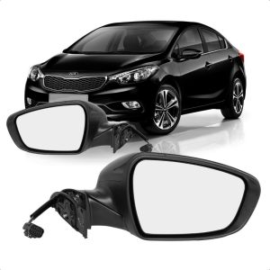 RETROVISOR EXTERNO CERATO 14/19 ELETRICO COM PISCA IMPORTADO