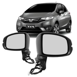 RETROVISOR EXTERNO FIT 14/21 ELETRICO 3 FIOS IMPORTADO