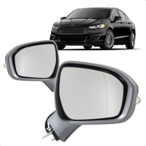 RETROVISOR EXTERNO FUSION 13/19 ELETRICO COM PISCA RETRATIL IMPORTADO