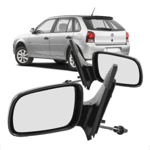 RETROVISOR EXTERNO GOL/ PARATI/ SAVEIRO G3/G4 99/10 4 PORTAS MANUAL IMPORTADO