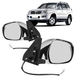 RETROVISOR EXTERNO PRADO 03/09 ELETRICO COM TILT DOWN IMPORTADO