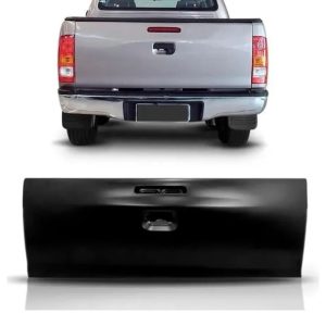 TAMPA TRASEIRA CACAMBA PICK-UP HILUX 05/08 SEM FURO CHAVE IMPORTADA