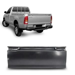 TAMPA TRASEIRA CACAMBA PICK-UP HILUX 05/15 SEM FURO BREAK LIGHT IMPORTADA