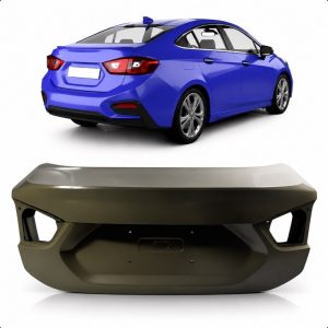 TAMPA TRASEIRA PORTA MALAS CRUZE SEDAN G2 17/24 SEM FURO MIOLO CHAVE IMPORTADA