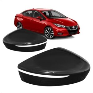 CAPA RETROVISOR EXTERNO COM FURO PISCA VERSA 21/25 IMPORTADO