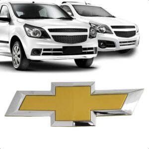 EMBLEMA GRADE RADIADOR AGILE 09/14 MONTANA 11/21 DOURADO