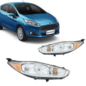 FAROL NEW FIESTA 13/17 MEXICANO CROMADO/AMBAR IMPORTADO