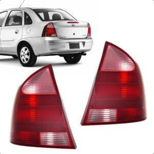 LANTERNA TRASEIRA CORSA SEDAN 08/12 RE ROSA IMPORTADO