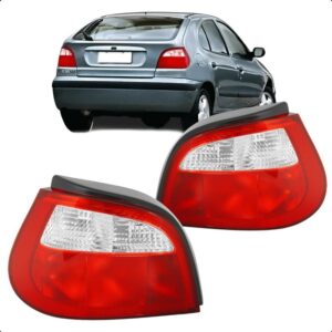LANTERNA TRASEIRA MEGANE HATCH 00/05 BICOLOR IMPORTADA