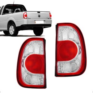 LANTERNA TRASEIRA SAVEIRO G4 06/12 RE CRISTAL IMPORTADO