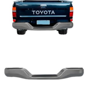 PARACHOQUE TRASEIRO HILUX 92/15 CINZA COM DEGRAU IMPORTADO