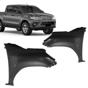 PARALAMA HILUX 16/25 CABINE DUPLA SEM FURO PISCA IMPORTADO