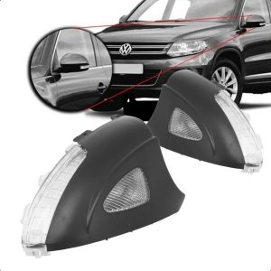 PISCA RETROVISOR EXTERNO TIGUAN 09/17 COM LUZ CORTESIA IMPORTADO