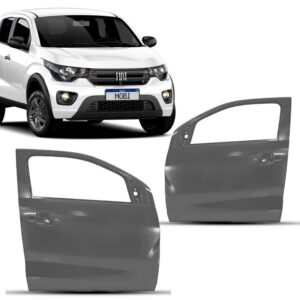 PORTA LATERAL DIANTEIRA MOBI 16/26 STRADA 20/26 CINZA IMPORTADA