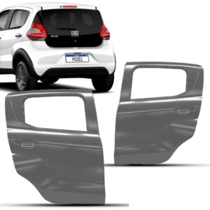 PORTA LATERAL TRASEIRA MOBI 16/26 CINZA IMPORTADA