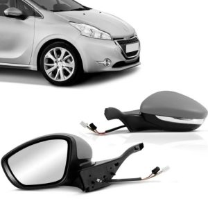 RETROVISOR EXTERNO 208 12/16 ELETRICO COM PISCA TERMICO COM SENSOR TEMPERATURA 9 FIOS IMPORTADO