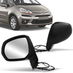 RETROVISOR EXTERNO C4 PICASSO 08/14 ELETRICO RETRATIL COM CORTESIA IMPORTADO
