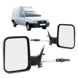 RETROVISOR EXTERNO FIORINO 97/07 MANUAL IMPORTADO