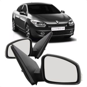 RETROVISOR EXTERNO FLUENCE 10/18 ELETRICO COM PISCA COM FURO SENSOR IMPORTADO