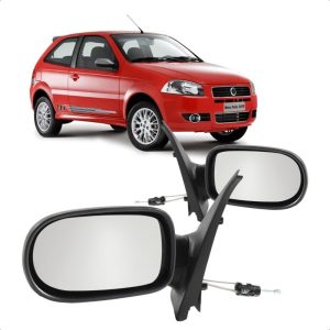 RETROVISOR EXTERNO PALIO 08/10 2 PORTAS MANUAL IMPORTADO
