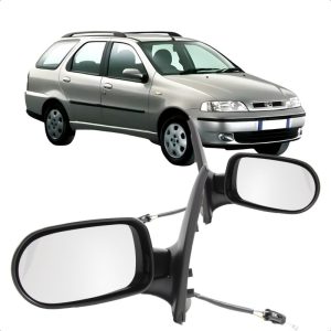 RETROVISOR EXTERNO PALIO/ PALIO WEEKEND/ SIENA G2 01/06 MANUAL 4 PORTAS IMPORTADO