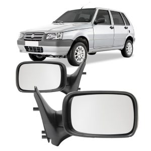 RETROVISOR EXTERNO UNO FIRE 01/05 FIXO 4 PORTAS IMPORTADO