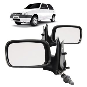 RETROVISOR EXTERNO UNO FIRE 01/05 MANUAL 2 PORTAS IMPORTADO